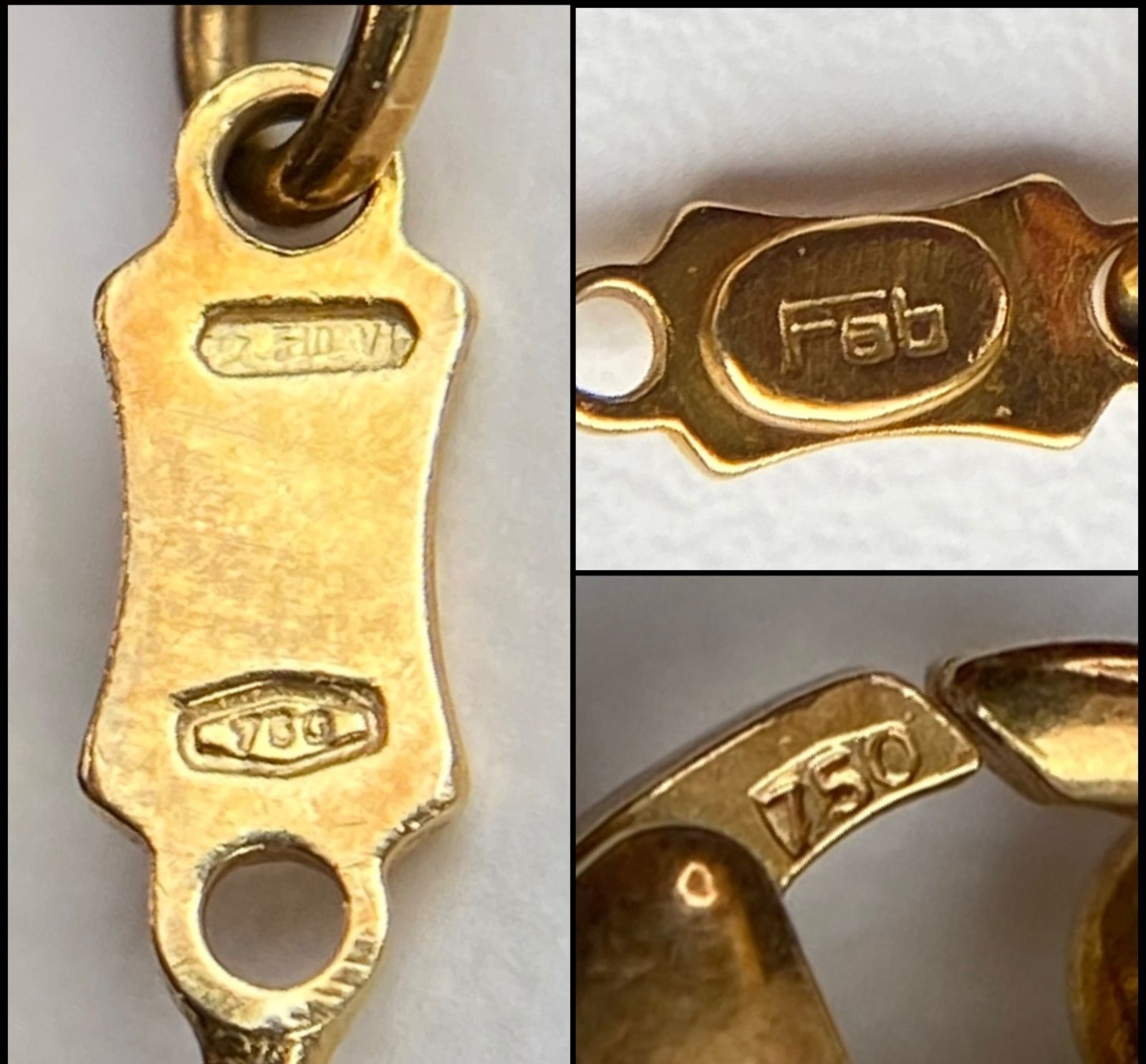 買取店】K18 750 フラワー 花 ブレスレット 19cm ゴールド C1309