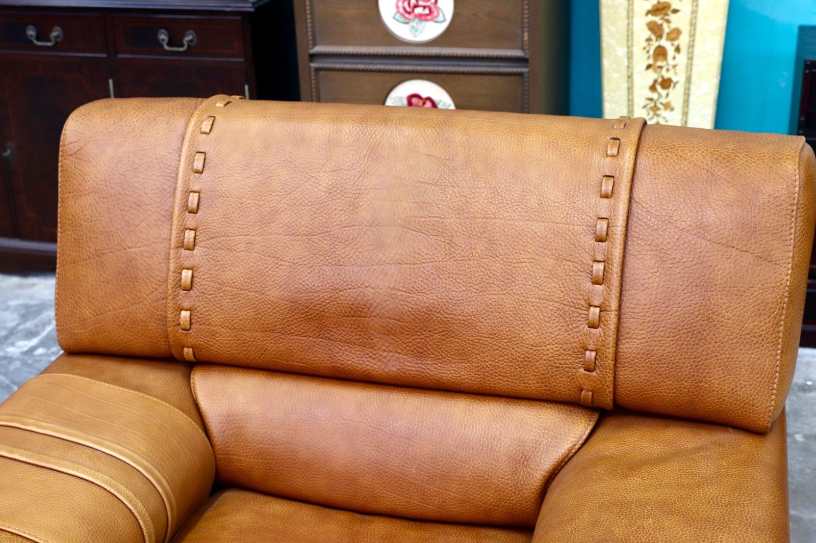 GMIK576B formenti フォルメンティ イタリア製 最 ラグジュアリー シングルソファ 厚手本革 ブラウン ユーロカーサ取扱 約70万