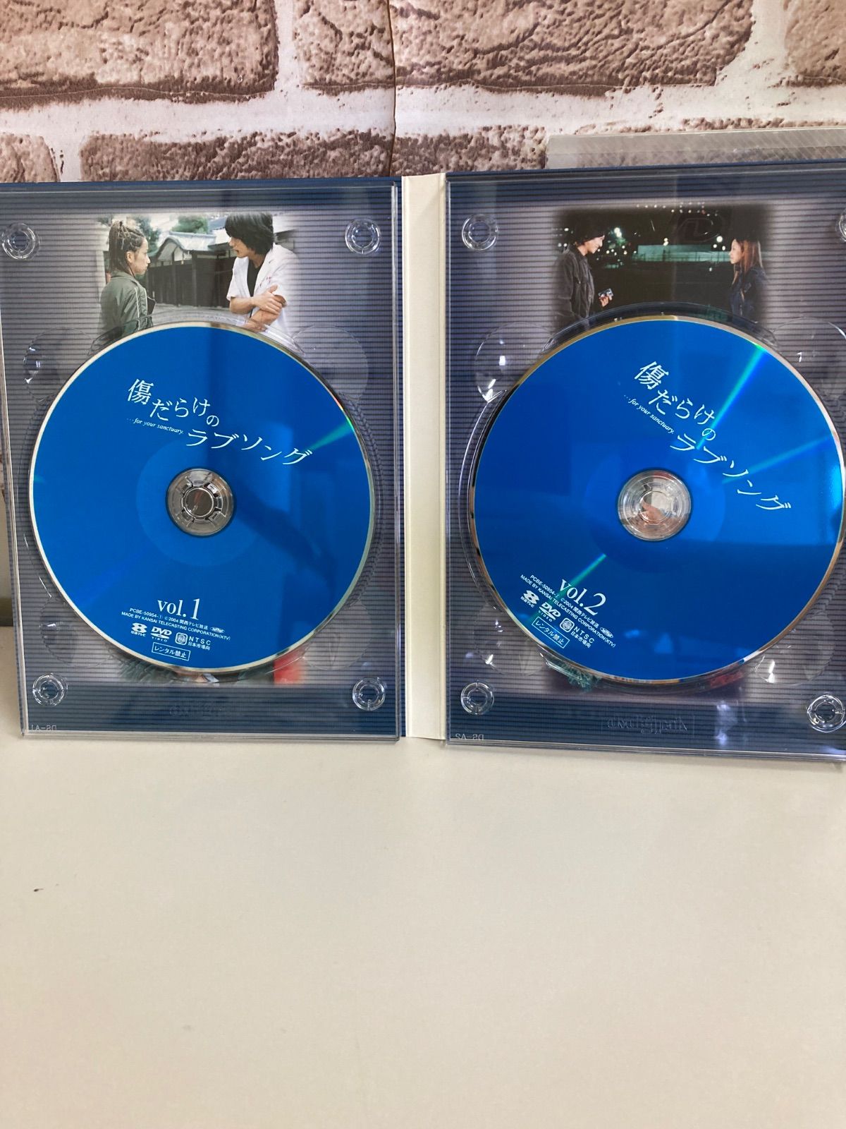 傷だらけのラブソング DVD-BOX〈4枚組〉未使用に近い：美品 傷だらけのラブソングDVD－BOX | ポニーキャニオン