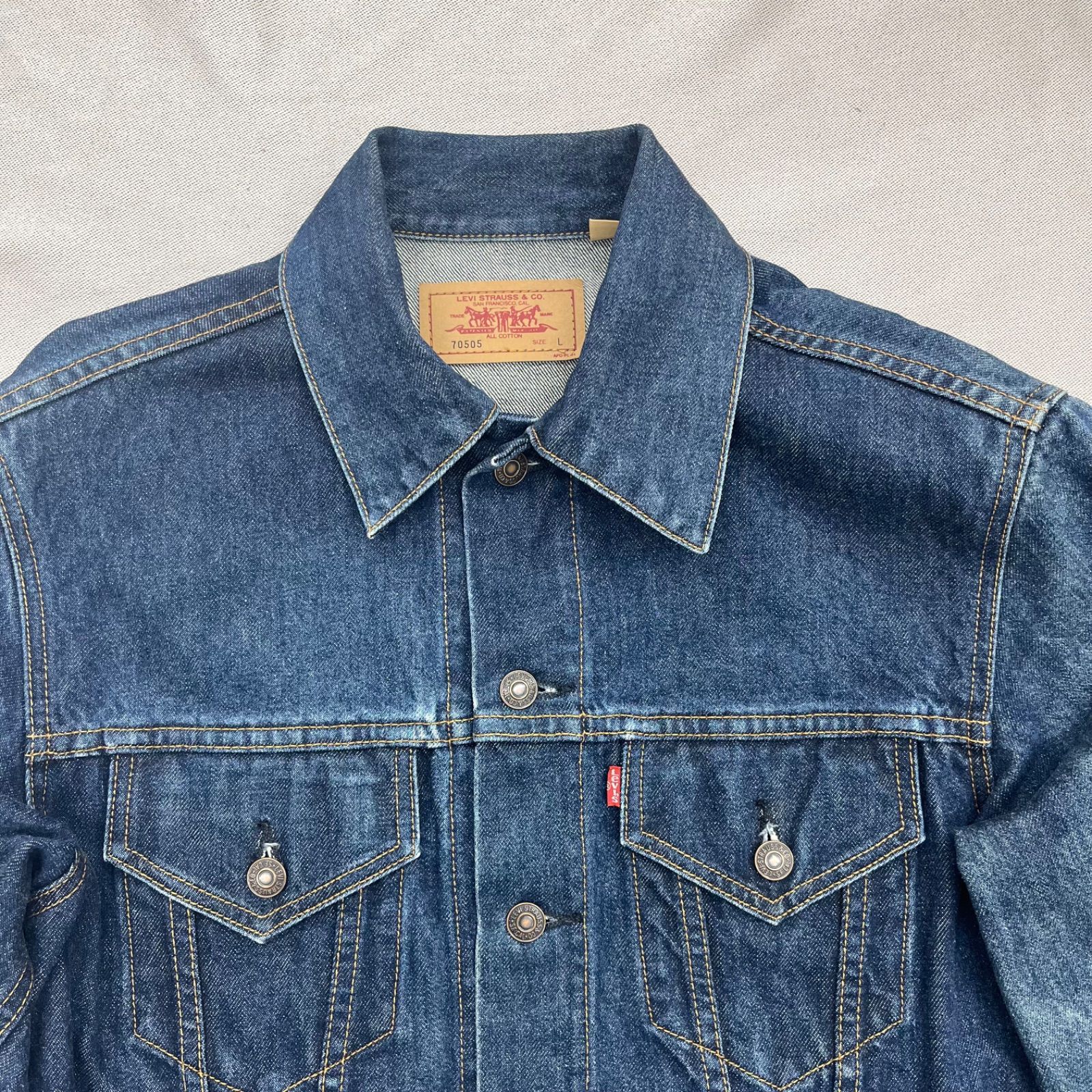 Levi s リーバイス デニム ジャケット Gジャン L