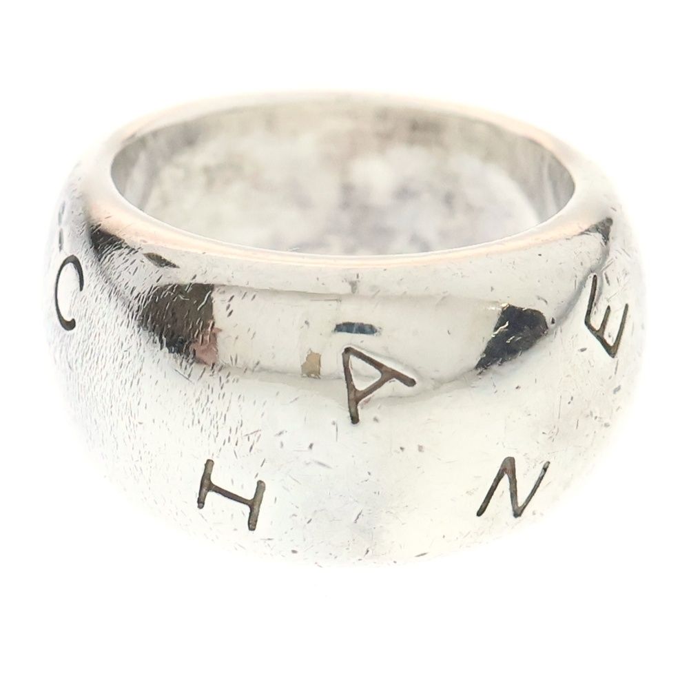 CHANEL (シャネル) ロゴリング 指輪 シルバー 925 21.4g - メルカリ