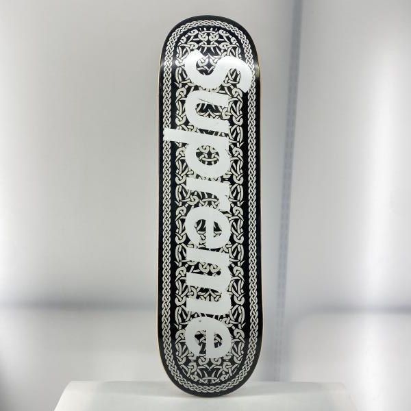 SUPREME 21FW Celtic Knot Skateboard Black シュプリーム 24 240024534752