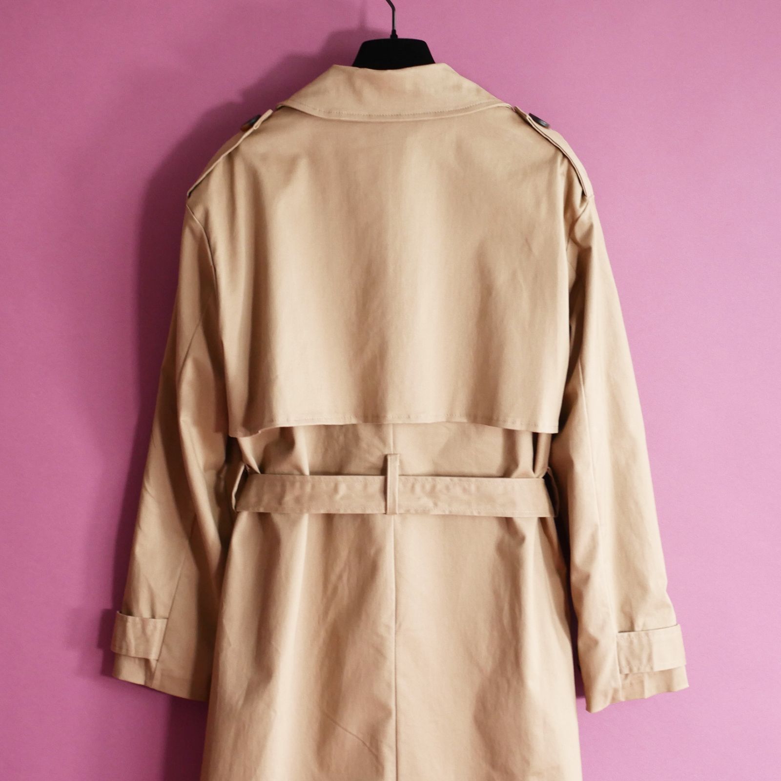 dt111 S M 選択可 フィレンツェの新ブランド トダミ Made in Italy 25-26秋冬 エレガントな大人女性のトレンチコート GULLKHAN_COM