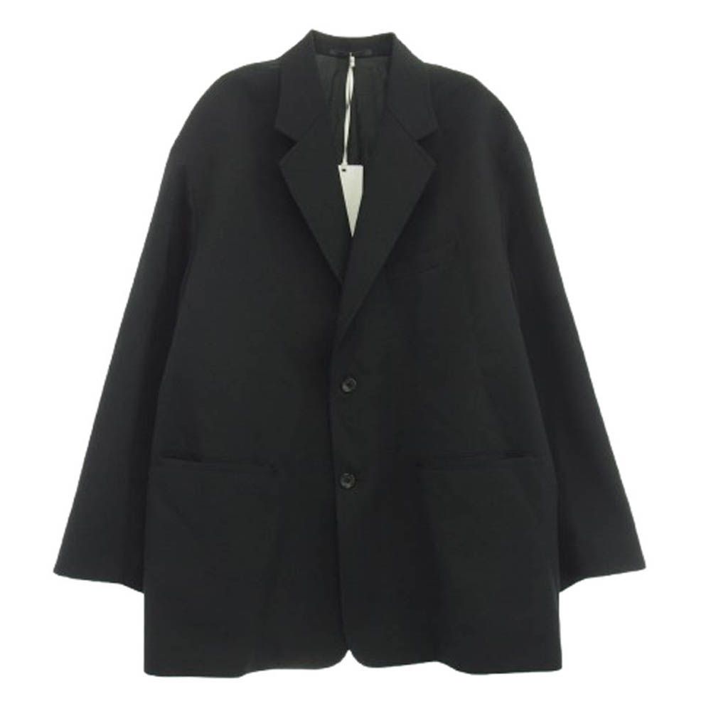 GRAPHPAPER グラフペーパー 23AW GM233-20168B Scale Off Wool Jacket スケールオフ ウール テーラード ジャケット ブラック系 F【中古】 GRAPHPAPER グラフペーパー 23AW GM233-20168B Scale Off Wool Jacket