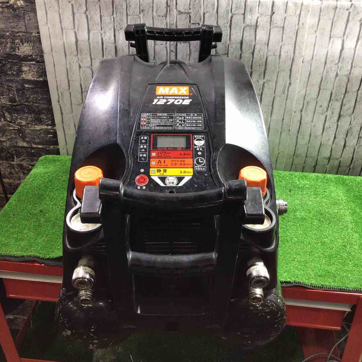 マックス MAX エアコンプレッサー AK-HH1270E_ブラック 川口店