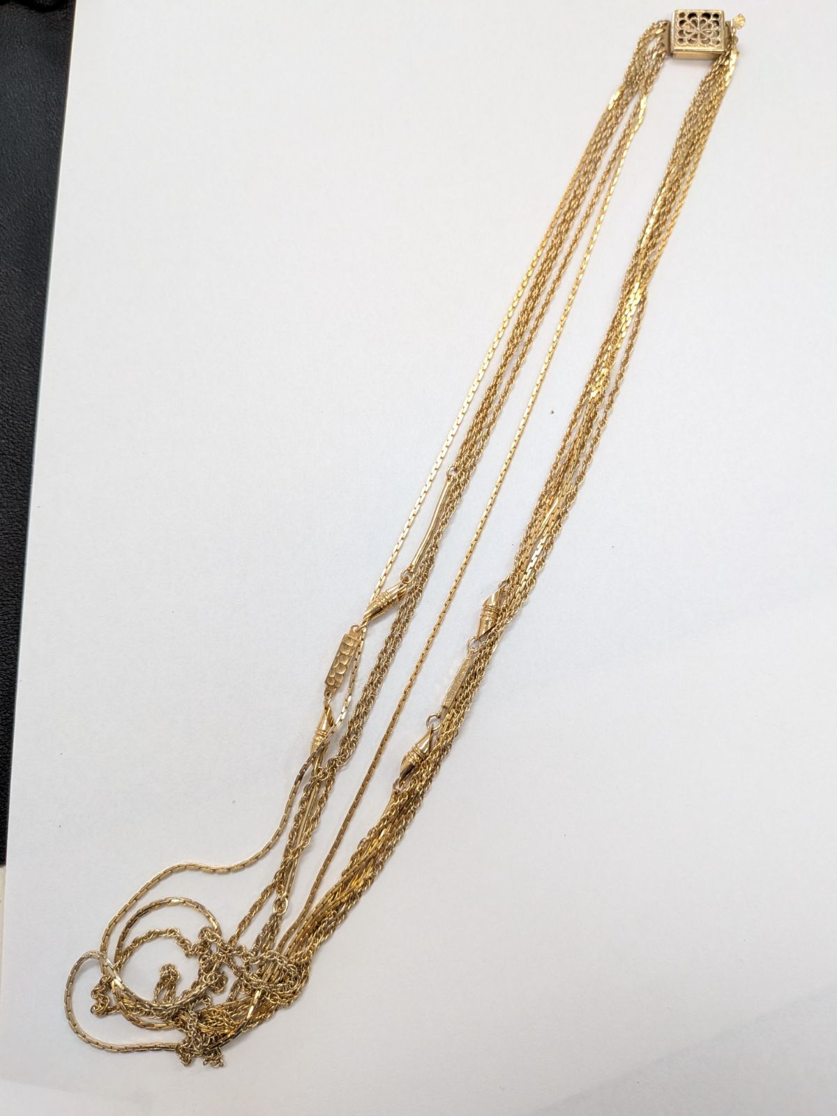 ネックレス ブローチ