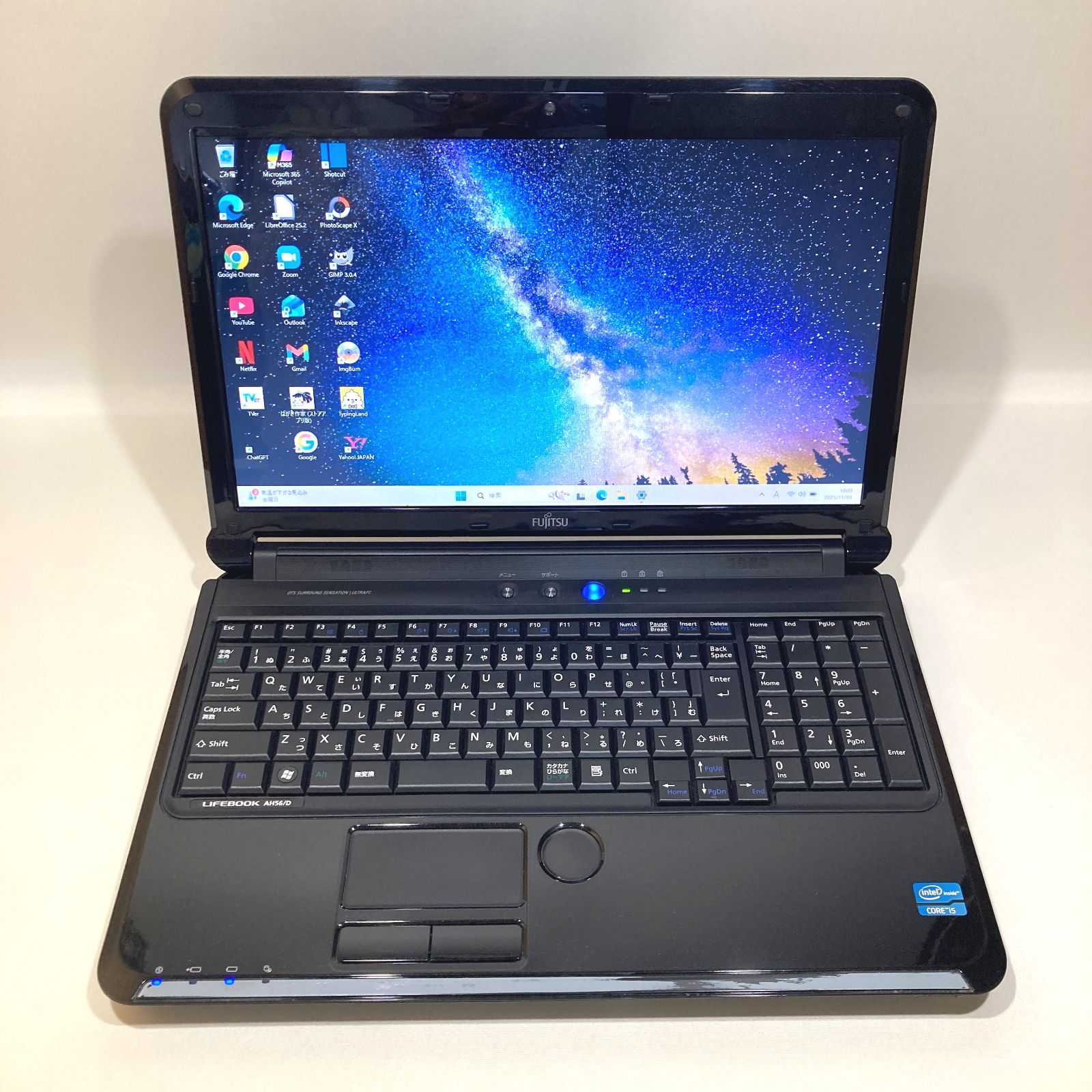 初心者✨超速i7・カメラ・ブルーレイ✨黒✨すぐ使えるノートパソコン◇T365-3 初心者 超速i7・カメラ・ブルーレイ 黒 すぐ使えるノートパソコン T365