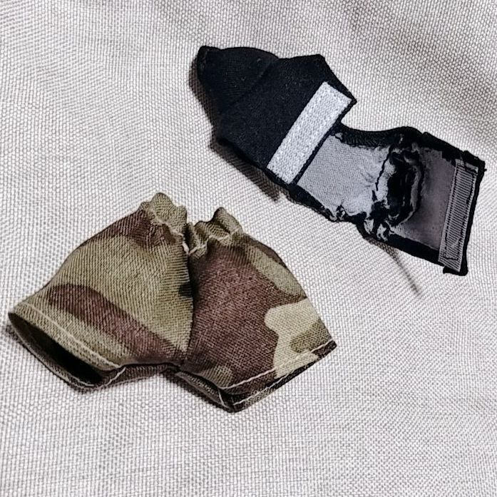 157】2点セット へそ出し パンツ Tシャツ リカちゃん ハンドメイド 服