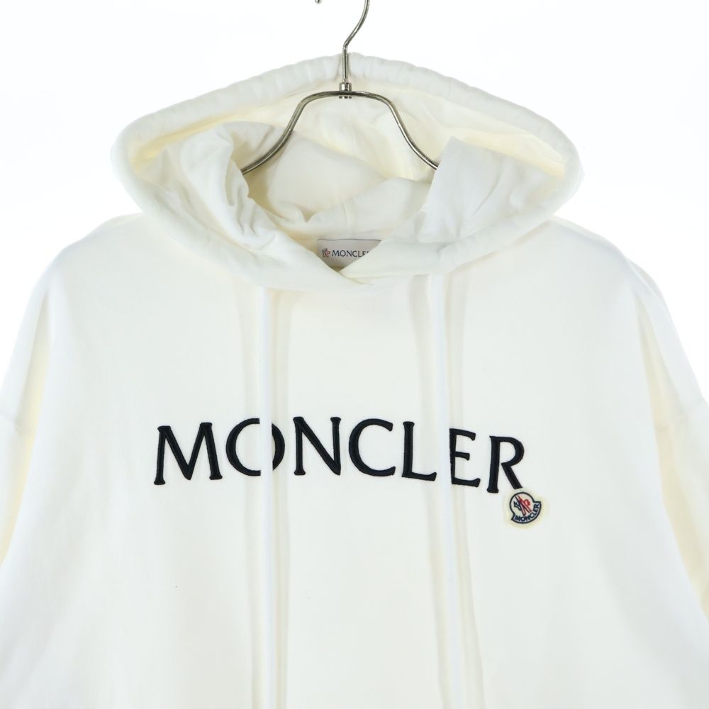 MONCLER (モンクレール) フロント ロゴ プルオーバー パーカー