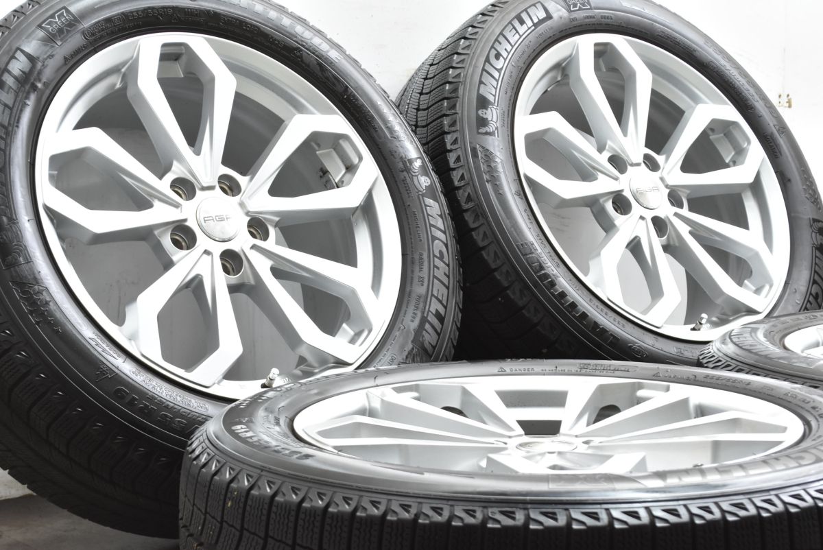 交換用に AGA 19 in 8 5 J 45 PCD 120 ミシュラン ラティチュード X ICE 255 55 R レンジローバースポーツ ホイールのみ販売可