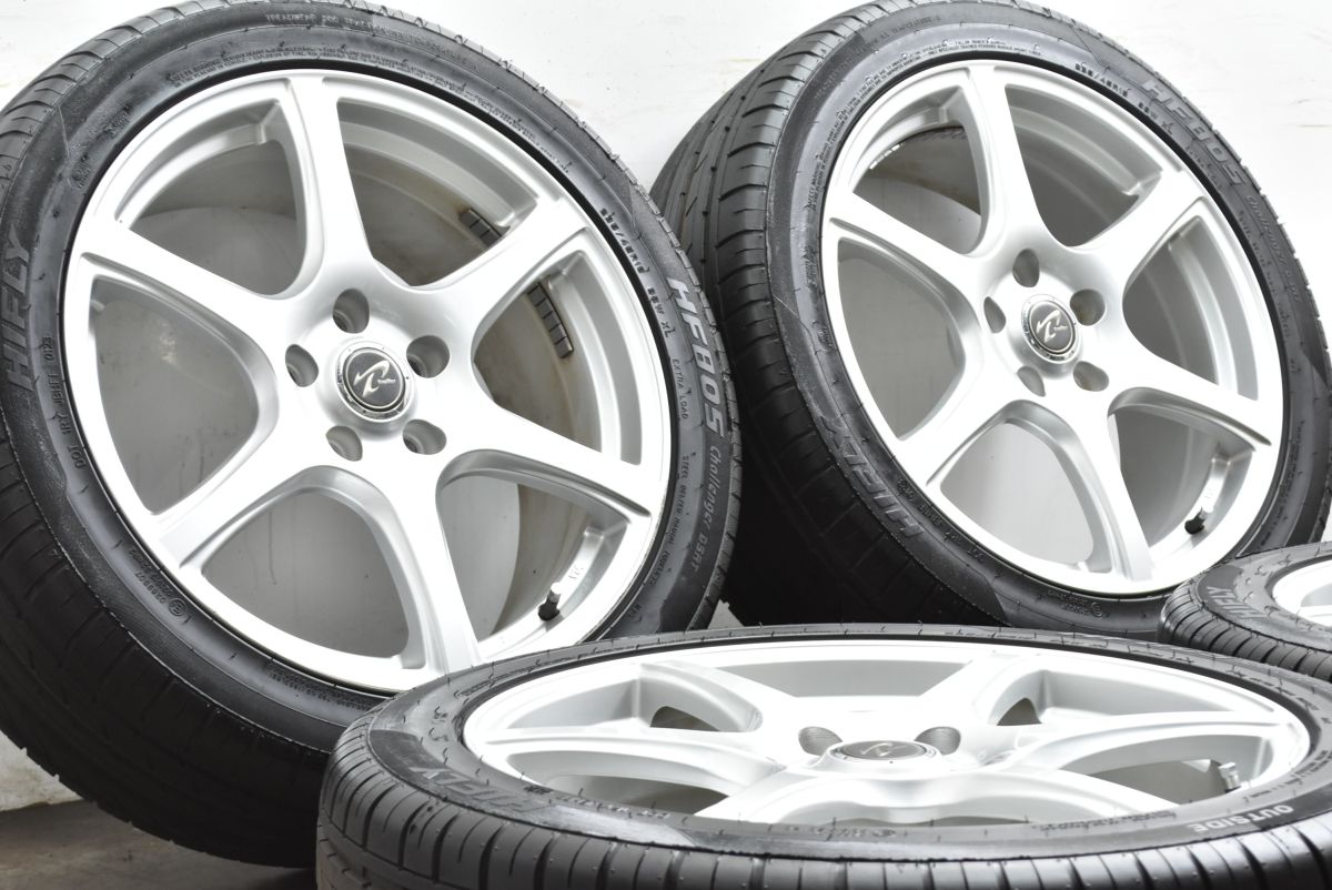 交換用に Treffer 18 in 7 5 J 38 PCD 114 3 ハイフライ HF 805 235 45 R カムリ マークX アコード スカイライン