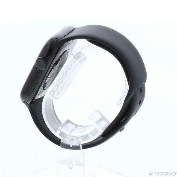 〔 品〕 Apple Watch Series 10 GPS 46mm ジェットブラックアルミニウムケース ブラックスポーツバンド 377