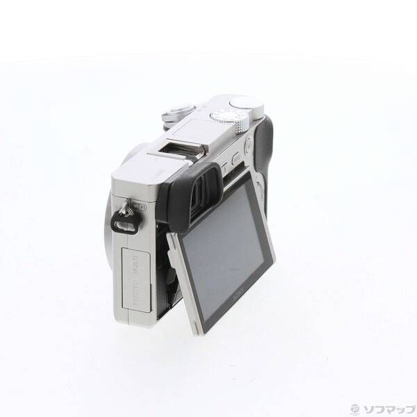 〔 品〕 α6000 ボディ シルバー ILCE 6000 196