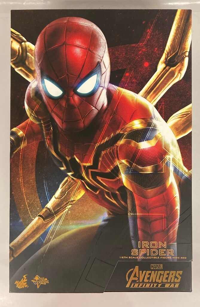HOTTOYS MOVIE MASTERPIECE IRON SPIDER MMS482