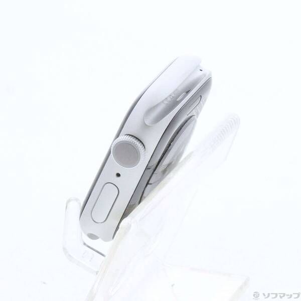 〔 品〕 Apple Watch Series 8 GPS 41mm シルバーアルミニウムケース バンド無し 377
