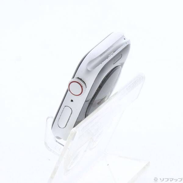 〔 品〕 Apple Watch SE 第1世代 GPS Cellular 44mm シルバーアルミニウムケース バンド無し 258