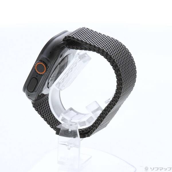 〔 〕 Apple Watch Ultra 2 GPS Cellular 49mm ブラックチタニウムケース ブラックチタニウムミラネーゼループ 377