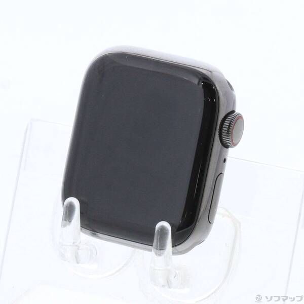 〔 品〕 Apple Watch Series 9 GPS Cellular 41mm グラファイトステンレススチールケース バンド無し 377