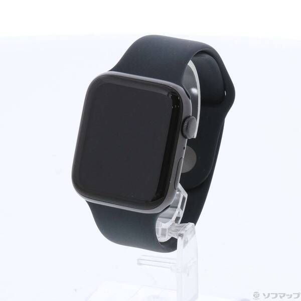 〔 品〕 Apple Watch SE 第1世代 GPS 44 mm スペースグレイアルミニウムケース ミッドナイトスポーツバンド 258