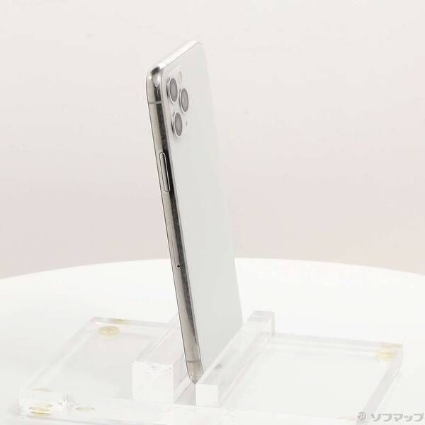 中古品〕 iPhone11 Pro 64GB シルバー MWC32J／A SIMフリー【262