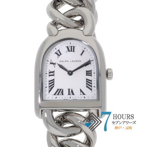135776 RALPH LAUREN ラルフローレン ホワイト ステンレス クオーツ ボックス