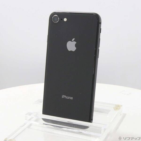 iPhone Apple 0 64GB SIMフリー スペースグレイ iPhone8 初期化済み