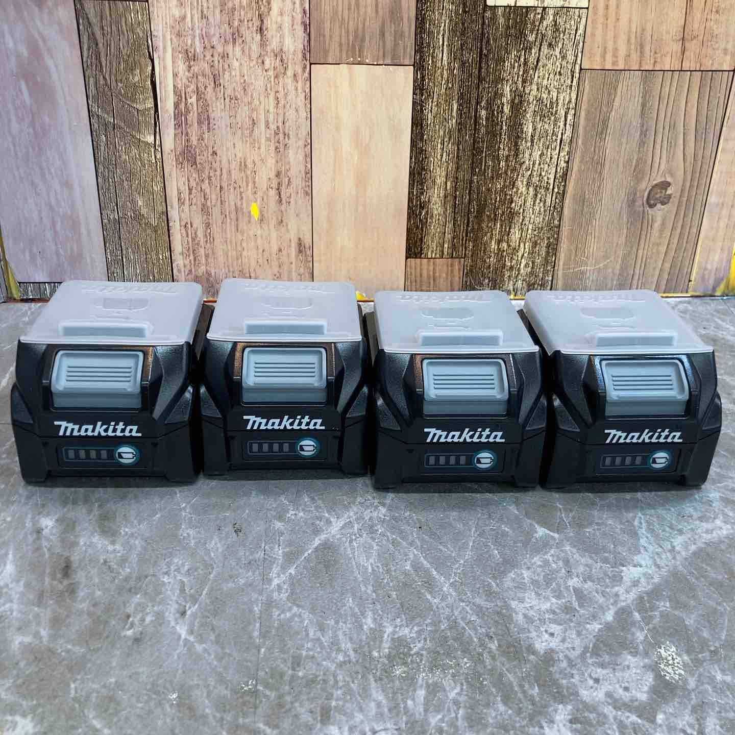 マキタ makita リチウムイオンバッテリー 40Vmax 2.5Ah BL4025 4個セット 外箱なし 八潮店