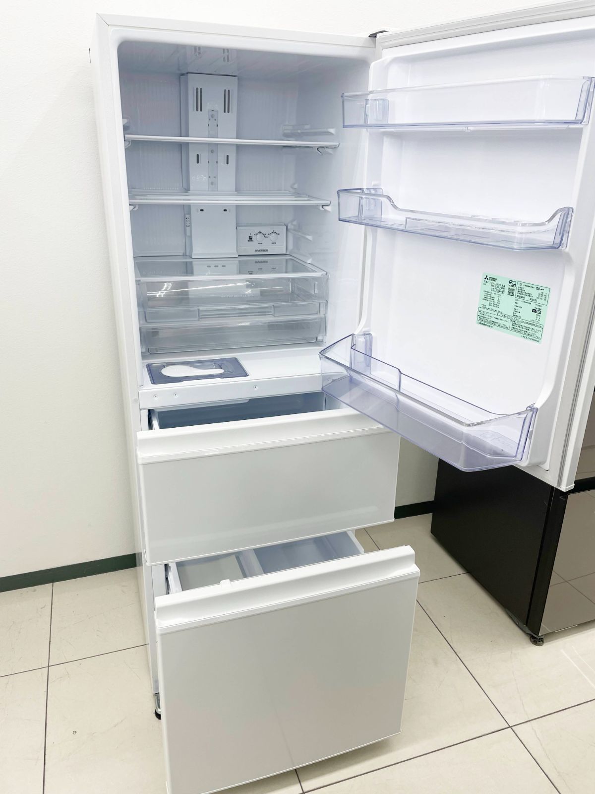 関東地域 販売 冷蔵庫 MR-C 33 J-W 製 330 L H 10