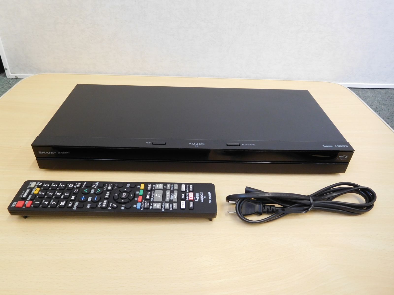 SHARP シャープ ブルーレイディスクレコーダー 2B-C20BW1 2020年製 M0620