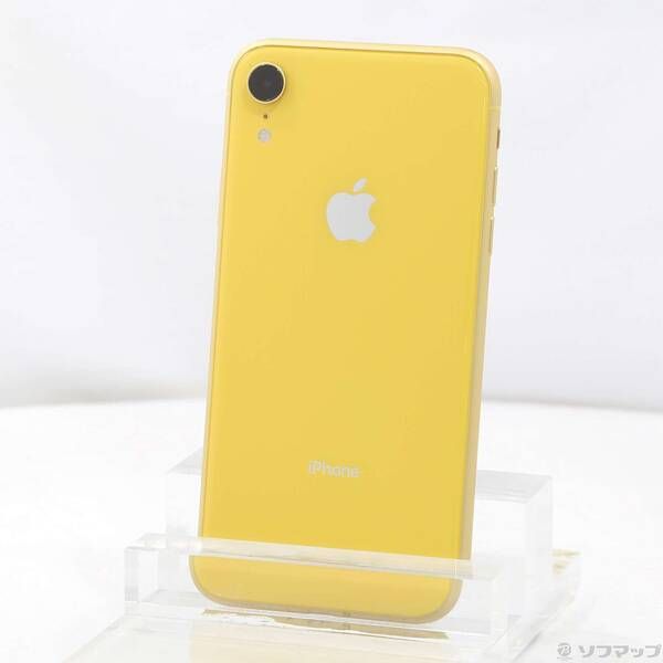 中古品〕 iPhoneXR 64GB イエロー MT082J／A SIMフリー【297】 - メルカリ