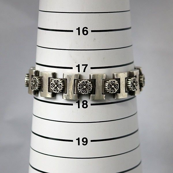 CHROME HEARTS 銀座店 クロムハーツ ファンシークロスIリンク ブレス 11リンク メンズ シルバー SV925 100172 WWW_SHINETEETH_COM