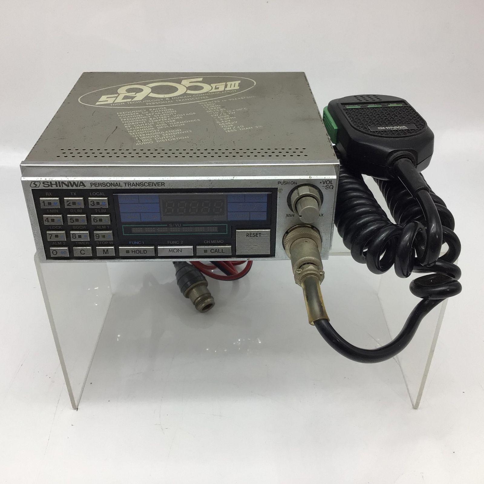 ALINCO アルインコ 6m FM トランシーバー DR-M06 モノバンド50MHz FM