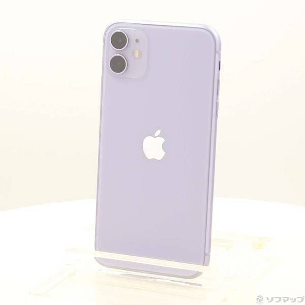 HOT，高品質 〔中古品〕 iPhone11 64GB パープル MHDF3J／A SIMフリー【377】 スマートフォン本体