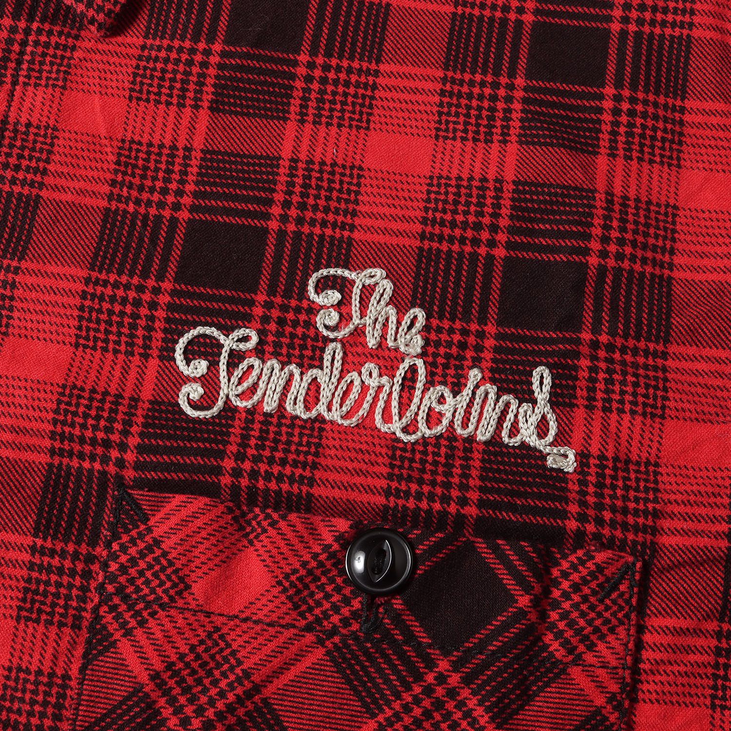 TENDERLOIN テンダーロイン シャツ サイズ:S / チェーン刺繍 ロゴ