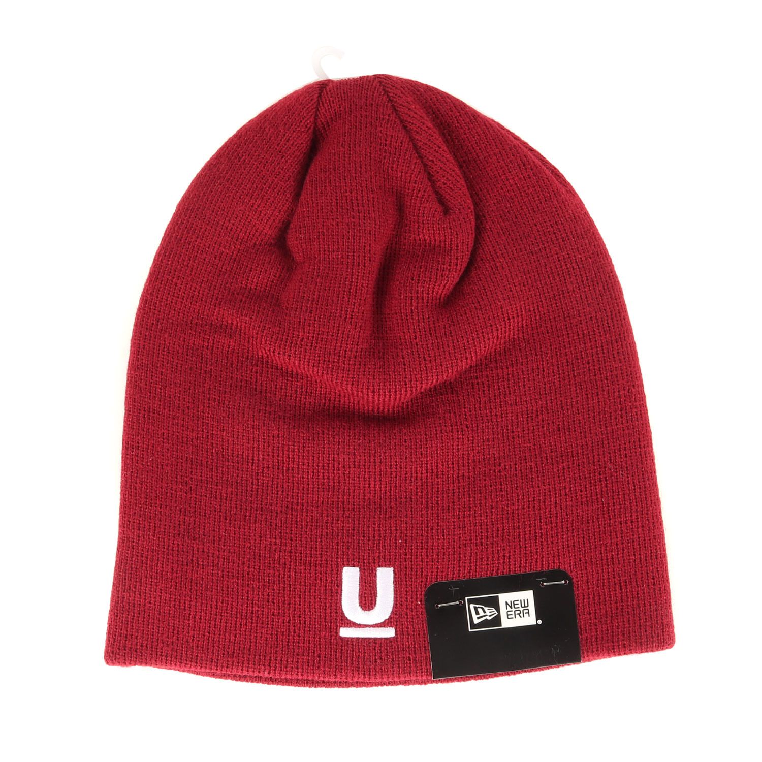 【新品】UNDERCOVER アンダーカバー ビーニー ボルドー サイズ:FREE | NEW ERA Uロゴ ニットビーニー | ブランド ニットキャップ | コラボ 別注【メンズ】