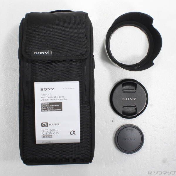 中古品〕 FE 70-200mm F2.8 GM OSS SEL70200GM ホワイト【262】 - メルカリ