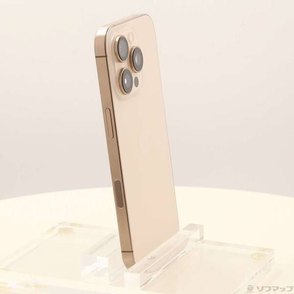 中古品〕 iPhone16 Pro 128GB デザートチタニウム MYMX3J／A SIM