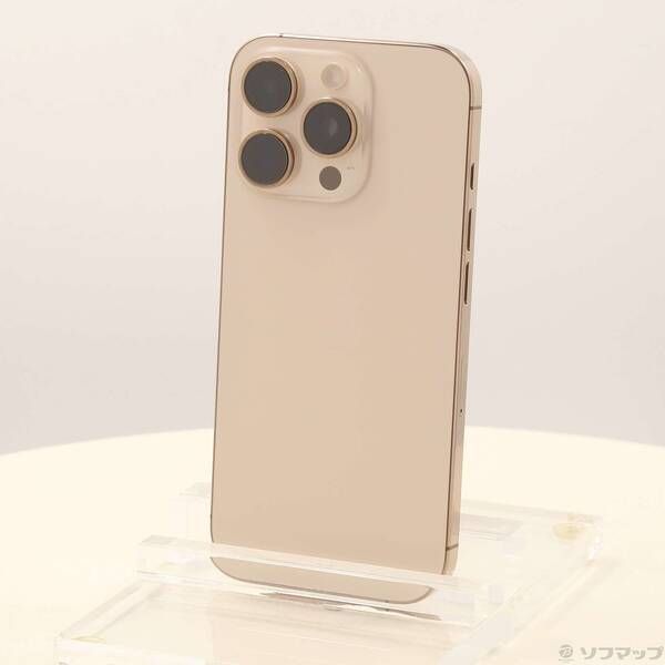 中古品〕 iPhone16 Pro 128GB デザートチタニウム MYMX3J／A SIMフリー