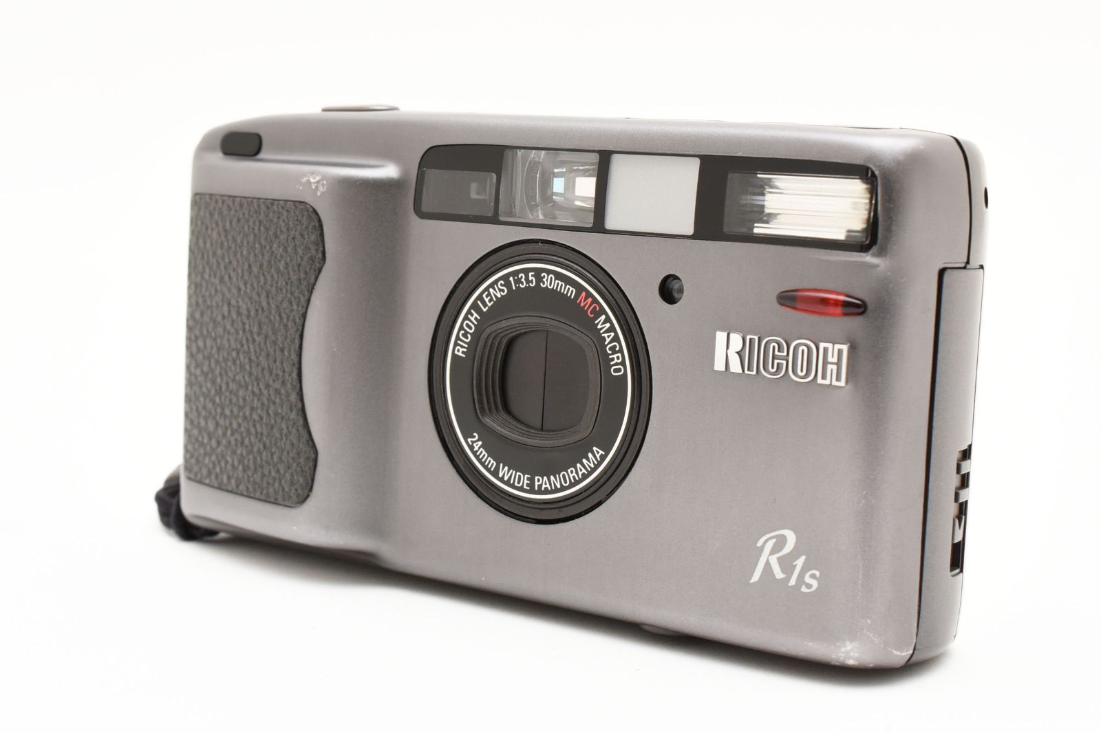 動作品 リコー RICOH R 1 s グレー コンパクトフィルムカメラ 2159