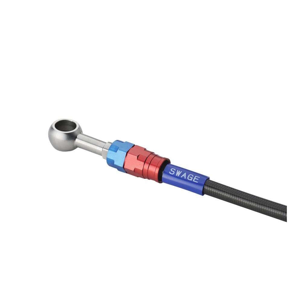 商品 スウェジラインプロ Swage-Line PRO リアホースキット レッド-ブルー ブラック Z900RS SAPB772R