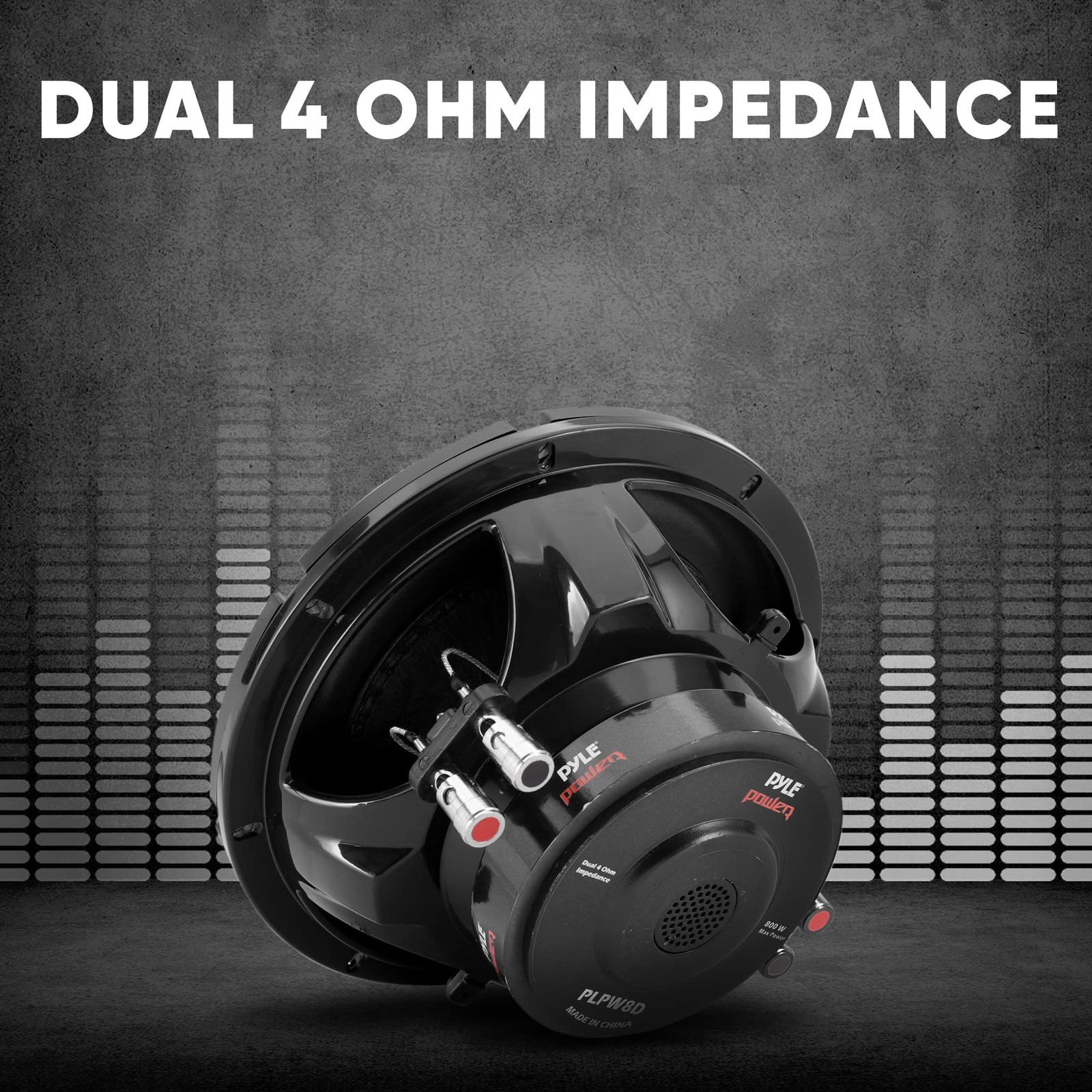 特価商品 【Pyle 口径20cm サブウーファー スピーカー】 最大出力 800W