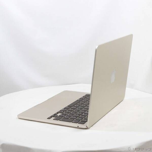〔 品〕 MacBook Air 13.6-inch Late-2025 MC7W4J A Apple M2 8コアCPU_8コアGPU 16GB SSD256GB スターライト 〔15.3 Sequoia〕 258