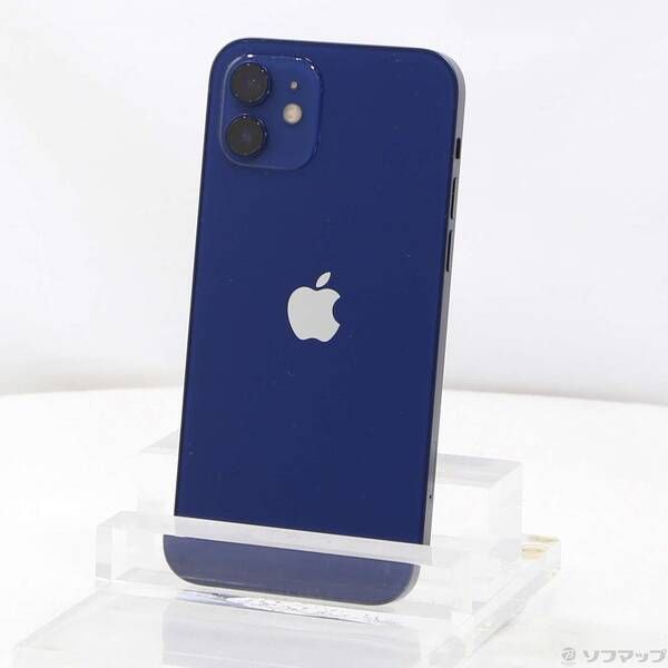 中古品〕 iPhone12 64GB ブルー MGHR3J／A SIMフリー【371