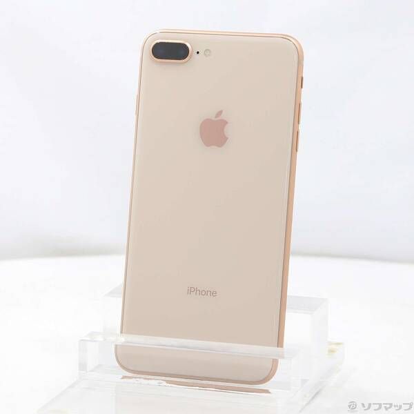 中古品〕 iPhone8 Plus 64GB ゴールド MQ9M2J／A SIMフリー【258