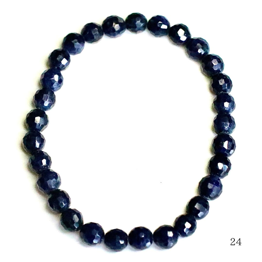 高品質 ミャンマー サファイア 光波動 ブレスレット B0524-24 TALLINNNEXPO_COM