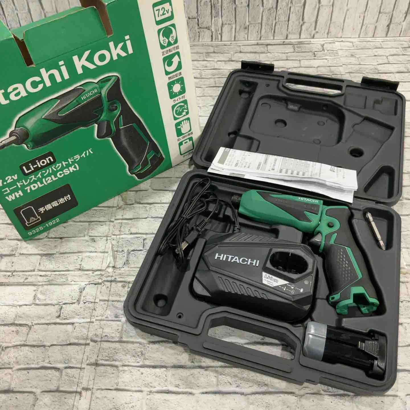 ハイコーキ HIKOKI 旧 日立工機 7.2V コードレスペンインパクトドライバー WH7DL LCSK 川口店