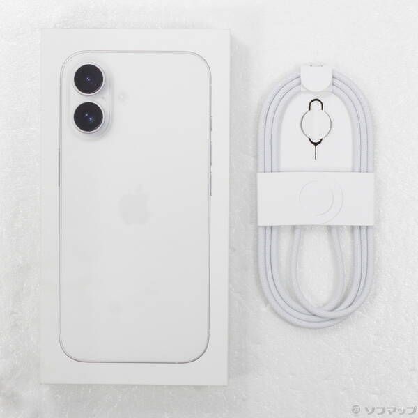 中古品〕 iPhone16 128GB ホワイト MYDR3J／A SIMフリー【297】 - メルカリ