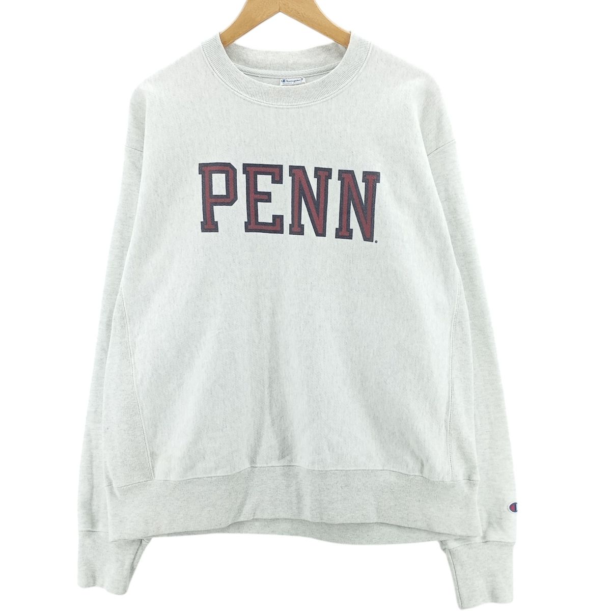 Champion スウェット リバースウィーブ ペンシルバニア大学 両面ロゴ L 古着 チャンピオン Champion REVERSE WEAVE リバースウィーブ