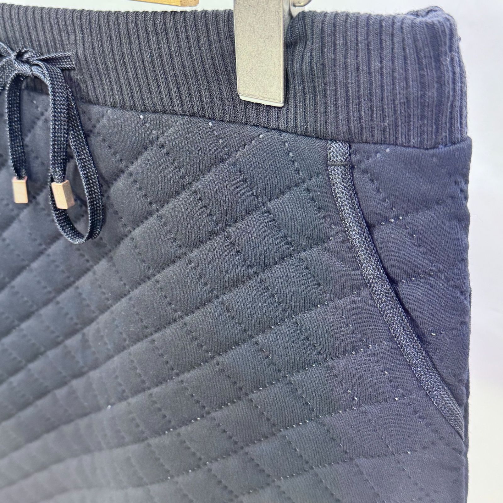 キルトスカート ネイビー