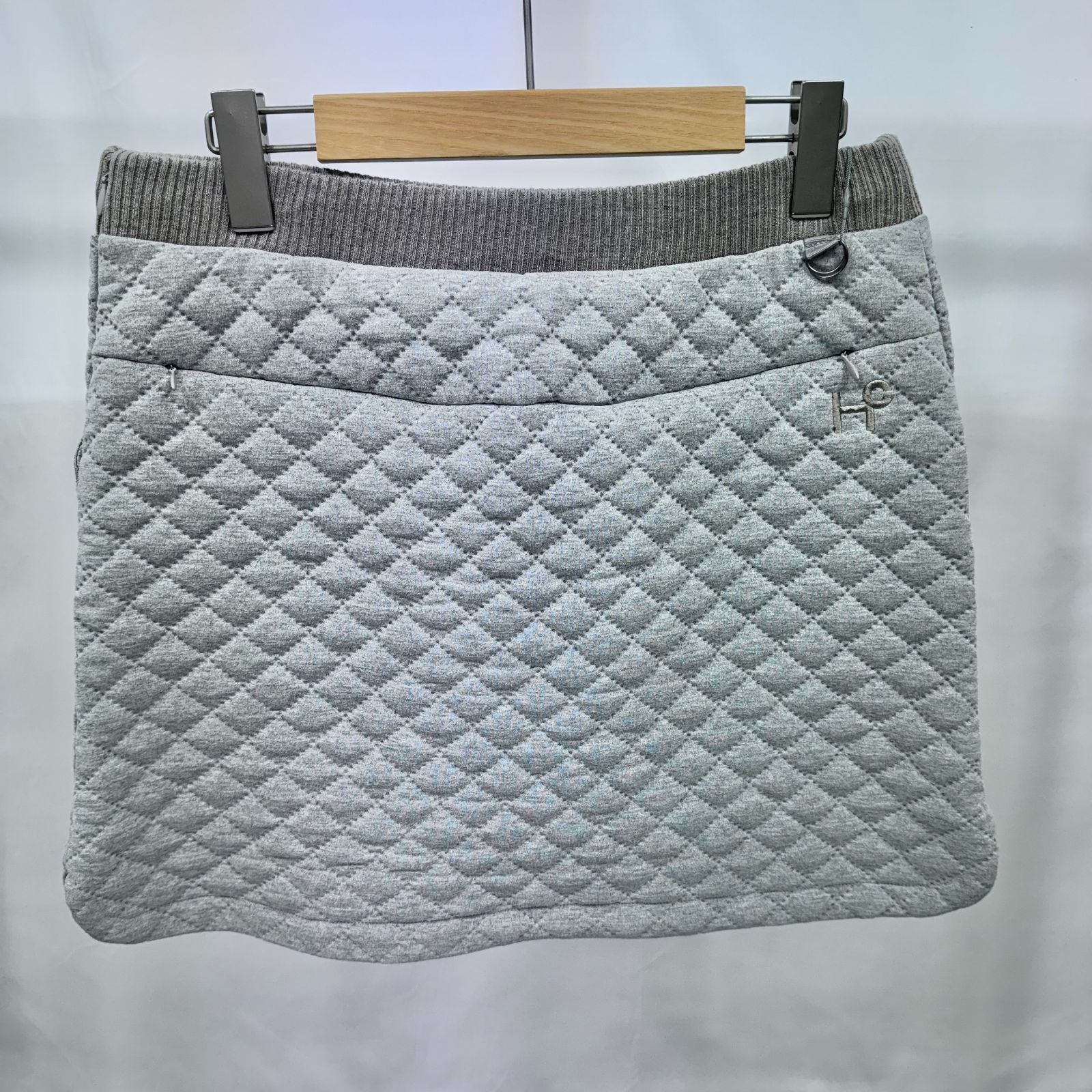HEAL CREEK ヒールクリーク レディース キルトスカート ライトグレー サイズ40.42